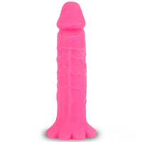 7.8in Realistic Dildo For Women With Chrysanthemum Flower Sucker