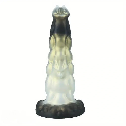 7.95in Hands-Free Monster Silicone Dildo With Strong Suction Cup