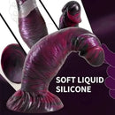 7.9in Monster Dildo For Beginners Odd Silicone Dildo For Hands-Free Play