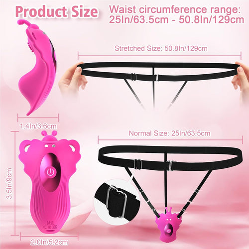 Butterfly Wearable Panty Clitoral Stimulation Vibrator