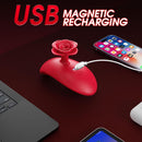 Rose Mini Bullet Finger Vibrators For Nipple Clitoral Stimulation