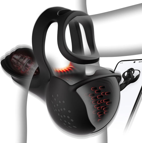 Vibrating Penis Ring Testicle Vibrator