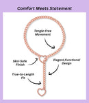 Heart O-ring Slip Chain