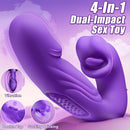 Rose Muncher Mouth Biting Tapping Ultimate Pleasure G Spot Vibrator