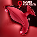 Rose Mini Bullet Finger Vibrators For Nipple Clitoral Stimulation
