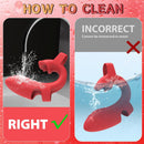 Finger Vibrator Rose Tongue Licking Clitoris G Spot Vibrator