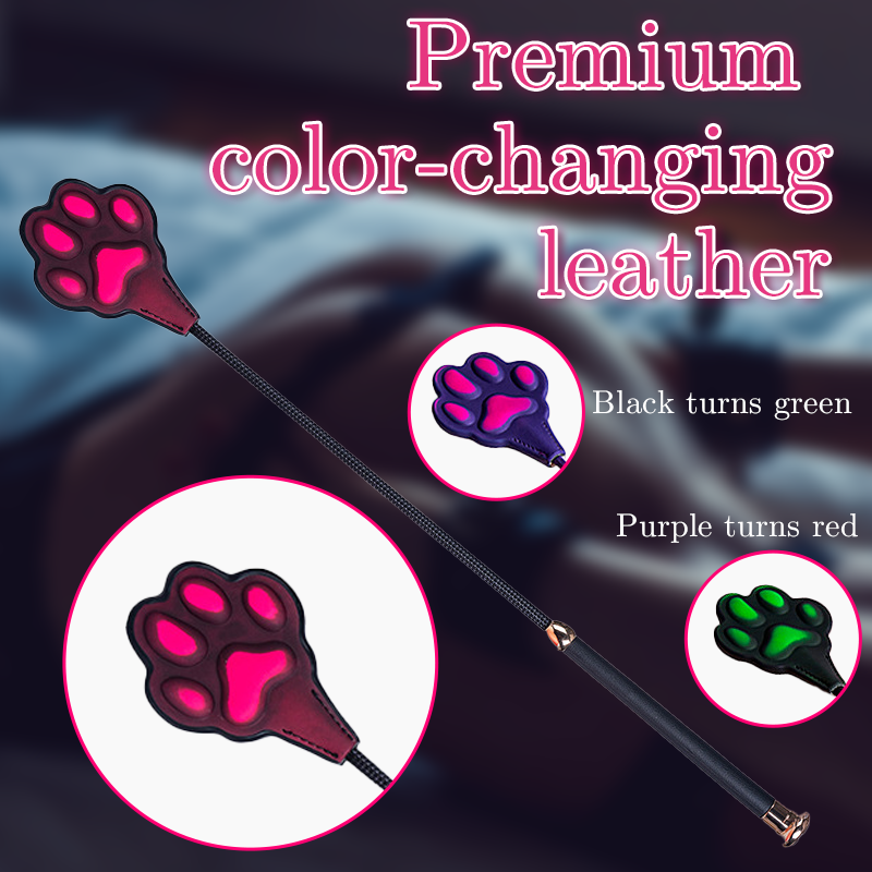 Temperature - Sensitive Color Changing Paw Spanking Paddle