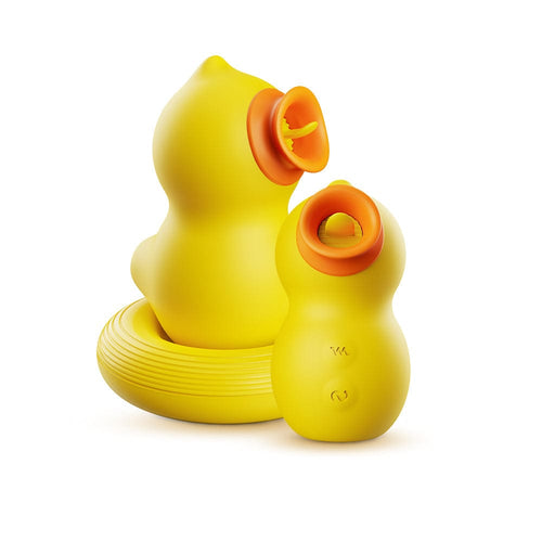 Duckling 7 Frequency Sucking Tongue Licking Masturbator