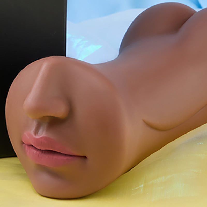 1.41Lbs 3-in-1 Pocket Pussy Realistic Mouth Vagina and Tight ass Male Penis Stroker