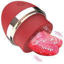 Licking Tongue 10 Modes Egg Vibration Medical Silicone