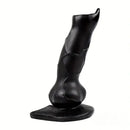 7in Real Animal Dog Knot Dildo Penis Anal Expander For Anus Stimulation