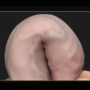 8.07in Big Liquid Silicone Soft Super Realistic Dildo For Women Using