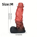 8.1in 9.25in 10.51in Big Spiked Soft Monster Fantasy Dildo For Female Sex