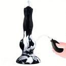 8.1in Realistic Silicone Squirting Dildo For Beginner Knot Ejaculating Dog Dildo