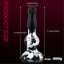 8.1in Realistic Silicone Squirting Dildo For Beginner Knot Ejaculating Dog Dildo