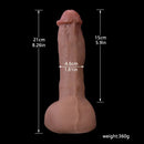 8.26in 8.66in 9.25in Real Silicone Soft Big Dildo For Women Masturbator