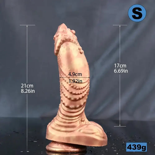 8.26in 9.25in 10.03in Huge Thick Dildo Monster Fish Silicone Anal Plug
