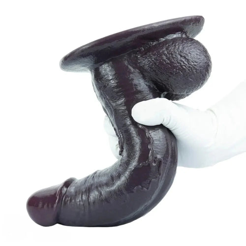 8.26in 9.84in 11in Realistic Feeling Silicone Big Soft And Bendable Cock Dildo