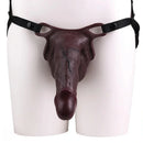8.26in Hollow Strap on Real Dildo Anal Stimulation For Men & Women