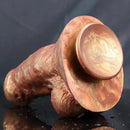 8.26in Super Huge Thick Realistic Big Silicone Dildo Vaginal Massager