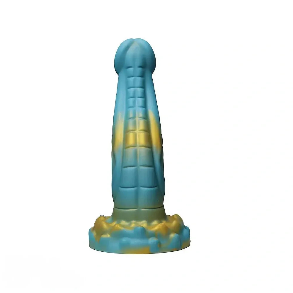 8.27in Big Soft Silicone Dragon Monster Dildo For Women Couples Orgasm