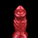8.27in Knotted Dog Big Cock Dildo with Powerful Suction Cup Sex Toy