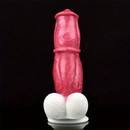 8.27in Realistic Horse Flexible Silicone Big Dildo Animal Penis Massager