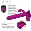 8.27in Wireless Control Thrusting Vibrating Dildo With 360°Rotation Beads