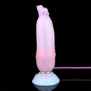 8.3in Inflatable Silicone Soft Fantasy Dildo Adult Toy For Gay Men Sex