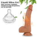 8.3in Remote Control Heating Swing Vibrating Lifelike Dildo For Female