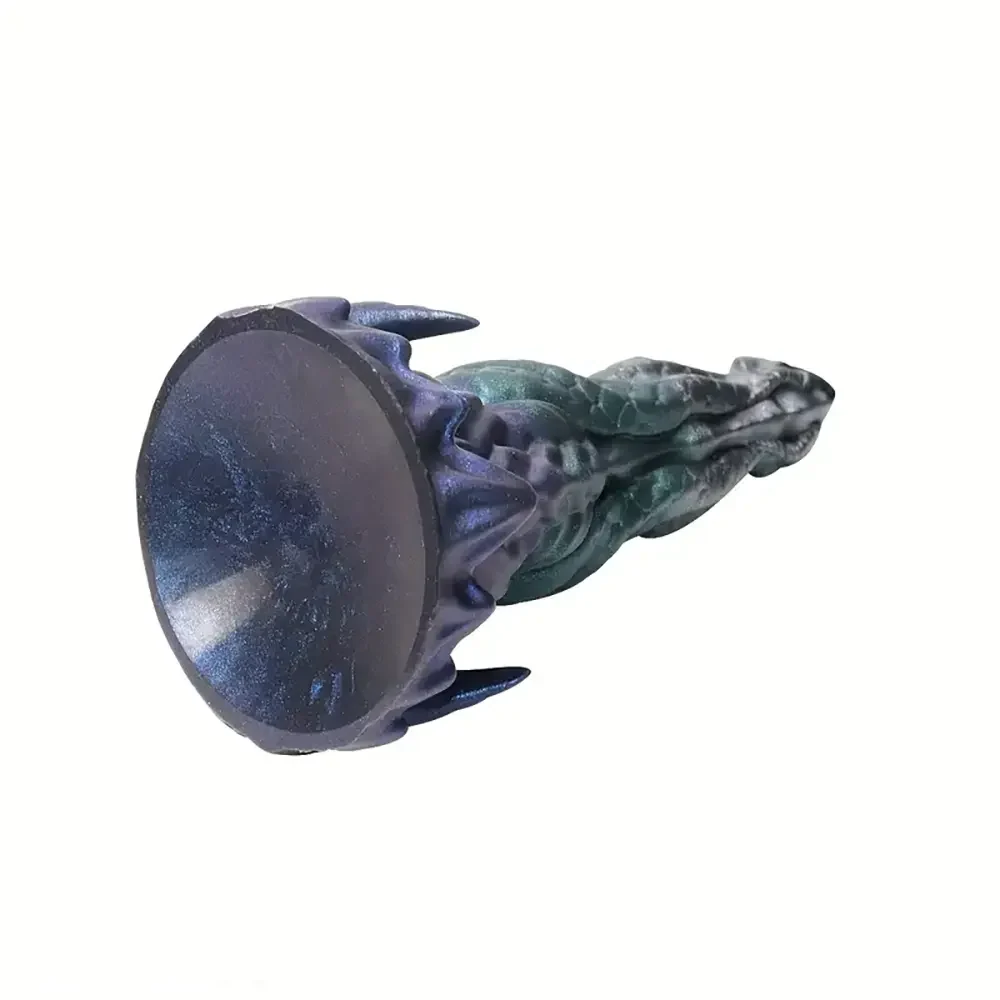 8.46in Dragon Monster Creature Silicone Soft Easy Entry Large Dildo