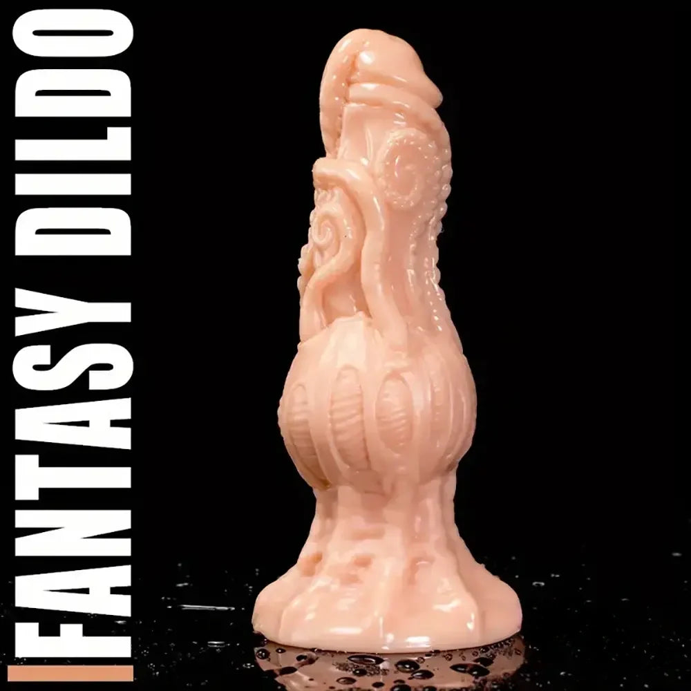 8.46in Monster Fantasy Big Dildo Sex Toy For Increased Stimulation