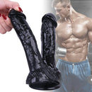 8.46in Real Looking Dual Heads Dildo For Anal Vaginal Sex
