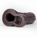 8.46in Uncut Realistic Texture Design Reusable Penis Cover Dildo Sleeve