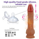 8.46in Wireless Heating Swing Thrusting Dildo For Women Masturbation