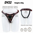 8.5in Dual Layer Silicone Strap on Ejaculating Dildo Prostate Massage Toy