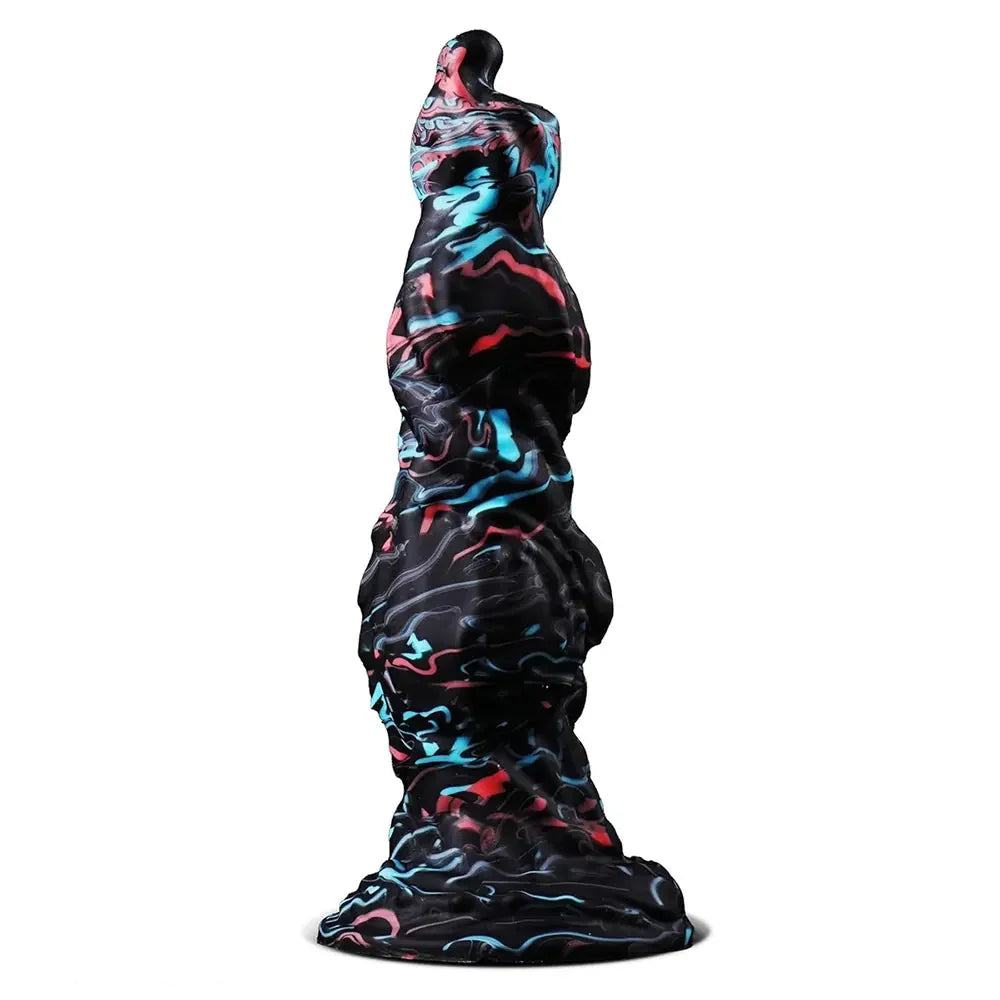 8.5in Fantasy Monster Knot Silicone Dildo For Vaginal and Anal Pleasure