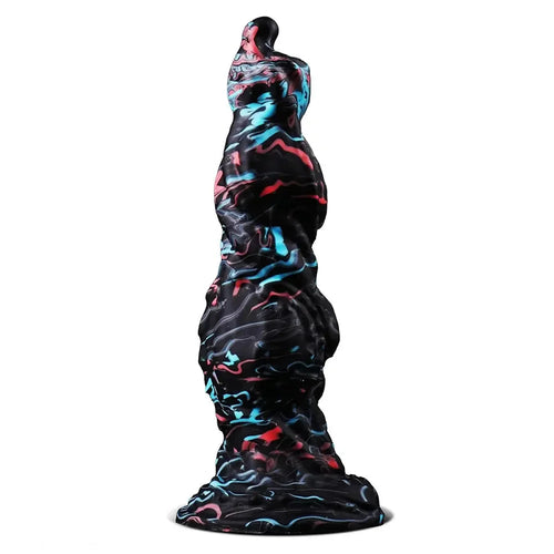 8.5in Fantasy Monster Knot Silicone Dildo For Vaginal and Anal Pleasure