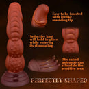 8.5in Monster Prostate Milk Spiked Silicone Soft Big Fantasy Dildo