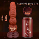 8.5in Monster Prostate Milk Spiked Silicone Soft Big Fantasy Dildo