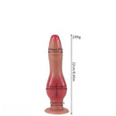 8.66in 10.03in 11.41in 12.59in Dog Knot Silicone Uncut Dildo Easy to Clean