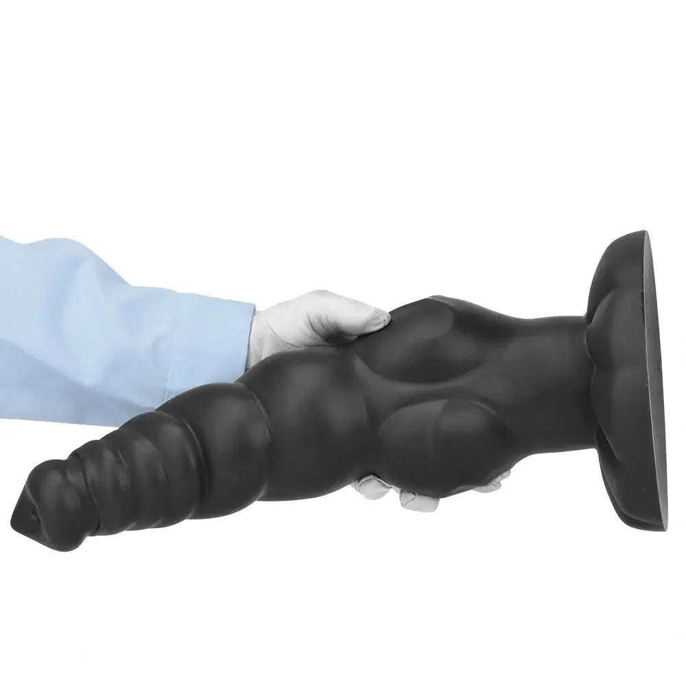 8.66in 11.81in 14.17in Heterosexual Animal Upgraded Dog Silicone Big Dildo
