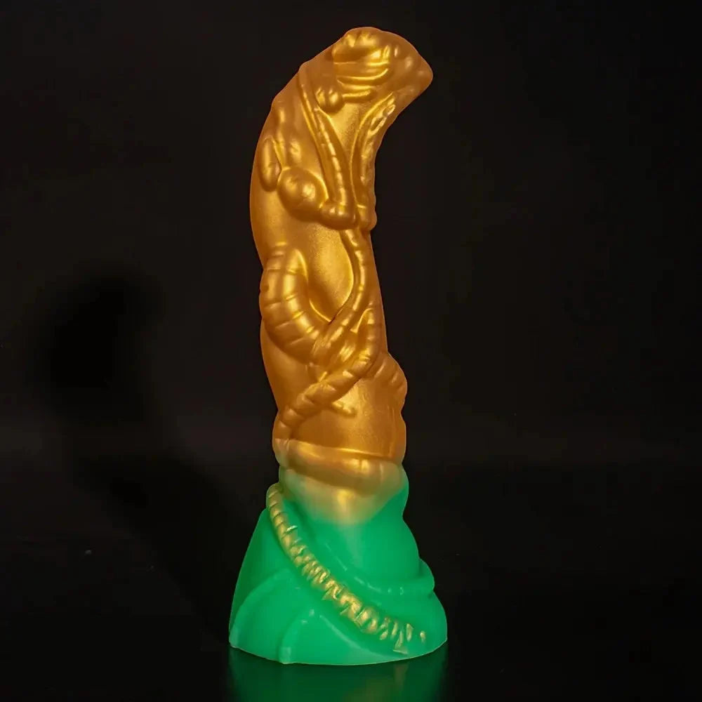 8.66in Alien Realistic Simulation SM Toy Liquid Silicone SM Rear Play Dildo