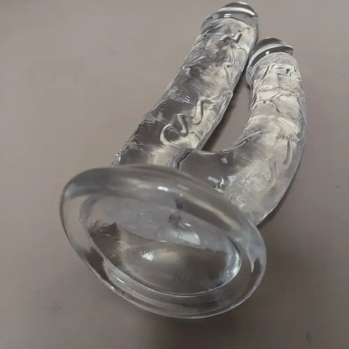 8.66in Double-Ended Dildo Realistic Adult Toy Female Pleasure Device