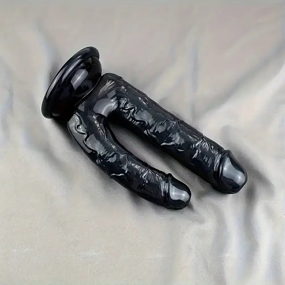 8.66in Double-Ended Dildo Realistic Adult Toy Female Pleasure Device