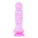 8.66in Dragon Monster Liquid Silicone Soft Big Dildo For Adult Pleasure