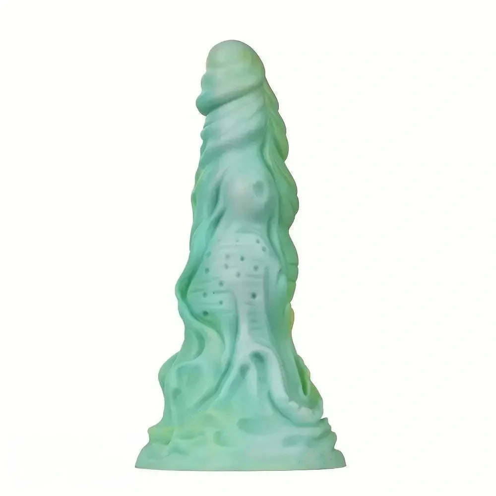 8.66in Dreamy Monster Creature Thick Alien Toy Suction Cup Silicone Dildo