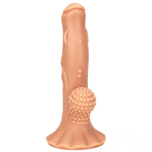 8.66in Soft Fantasy Dual Density Dildo For G Spot Masturbation