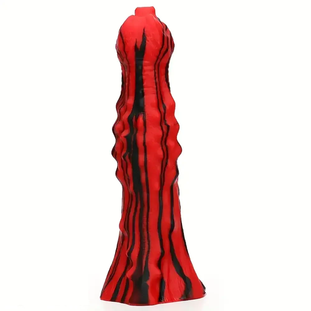 8.66in Thick Silicone Anal Plug Fantasy Dildo With Suction Cup Adult Toy