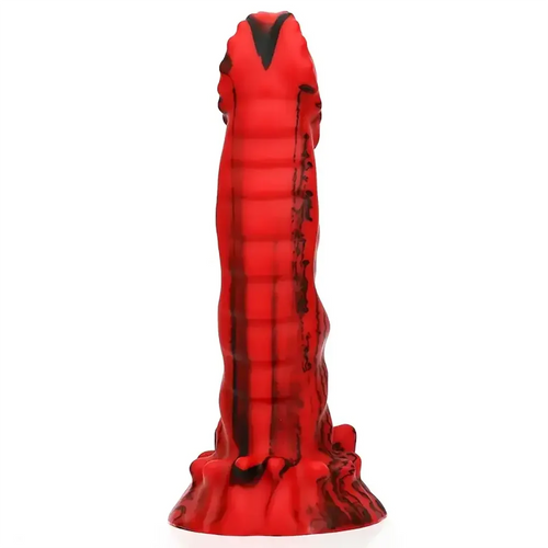 8.66in Unique Design Big Silicone Soft Snake Animal Dildo For Women